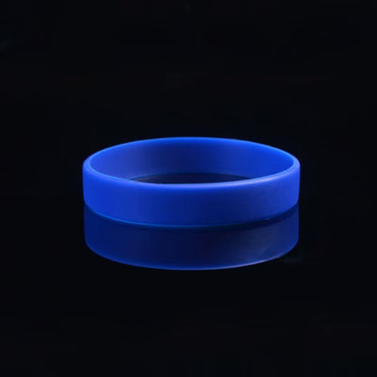 Wholesale 12Colors 1Pc Women Men Silicone Rubber Wristband Flexible Wrist Band Cuff Bracelet Sports Jogger Running Casual Bangle